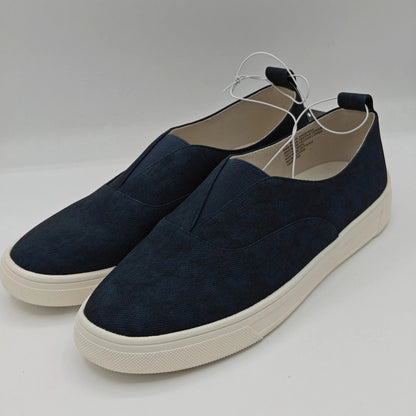 Kensie Salia Slip-On Shoes Women's Casual Comfort Knit Navy Beige Pick Size