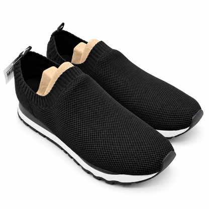 DKNY Jerri Women's Black Knit Slip On Sneakers Casual Comfort US 10 K3877779
