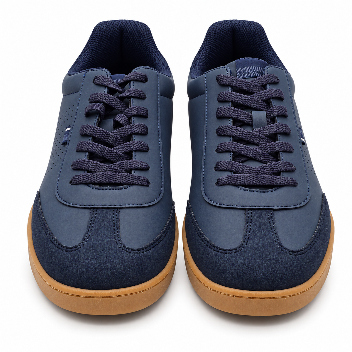 Ben Sherman Watts Mens Navy Blue Low Top Memory Foam Lace Up Sneakers Pick Size