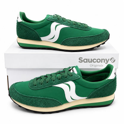 Saucony Endorphin Trainer 80 Running Shoes Green White Men's Size 10.5