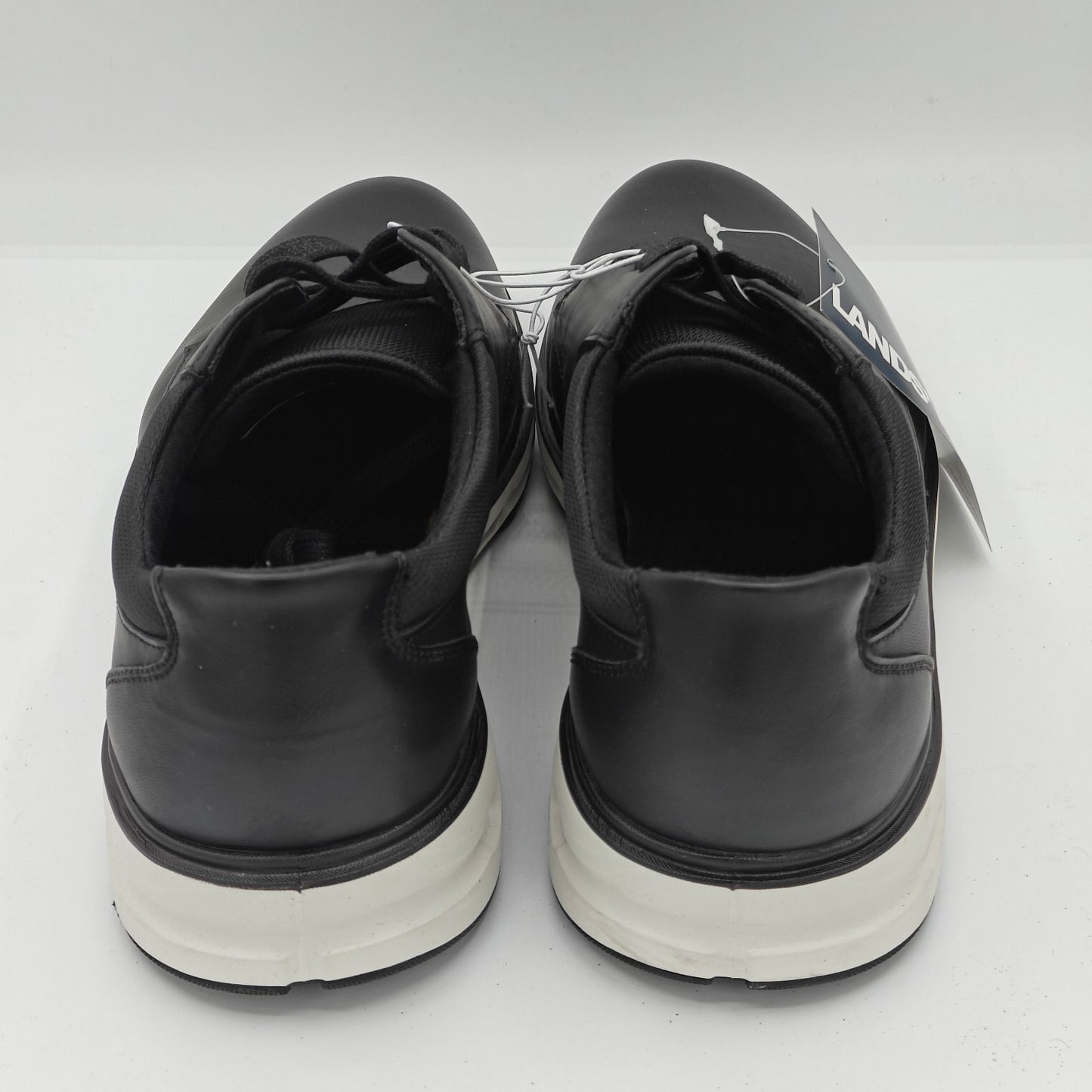 Lands' End Men's Sport Oxford Black Comfort Casual Dress Shoes Men's
