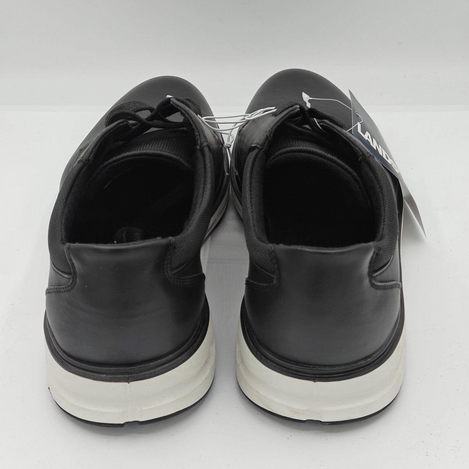Lands' End Men's Sport Oxford Black Comfort Casual Dress Shoes Men's
