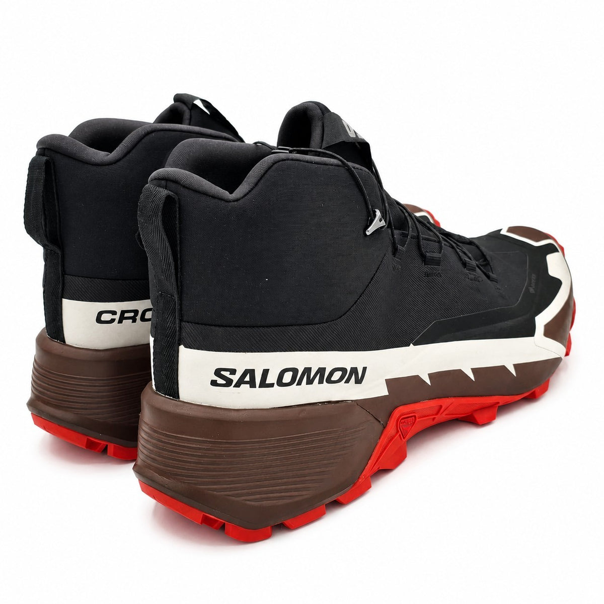 Salomon Cross Hike 2 Mid GTX Men's 14 Gore-Tex Waterproof Hiking Boots Black Red