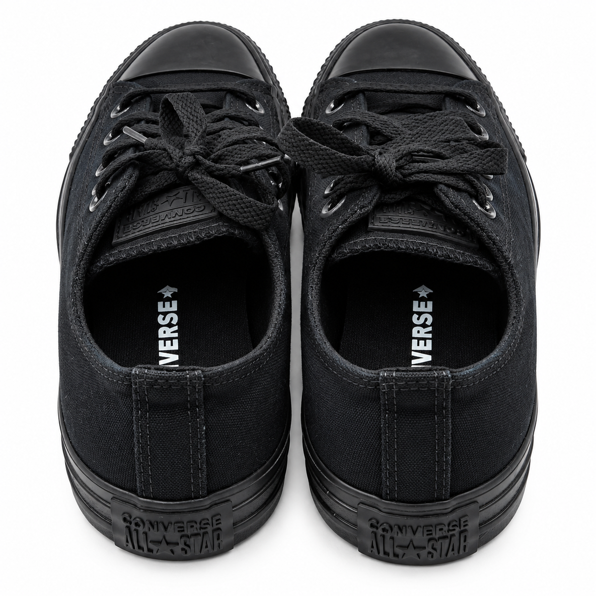 Converse Chuck Taylor All Star Men 8 Black Low Top Canvas M5039C Shoes Retro