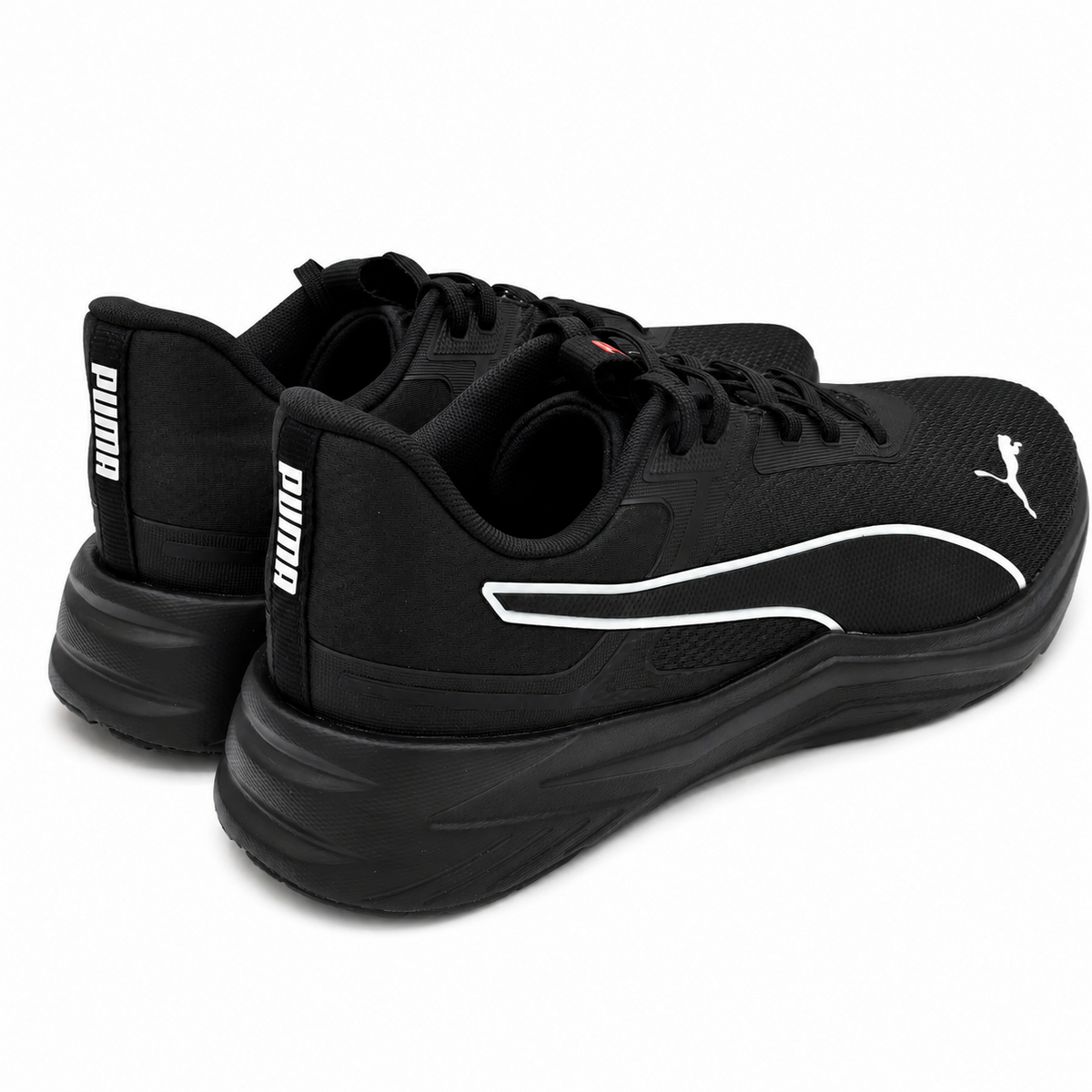 PUMA "Disperse Sneaker" Men's Lightweight Optimal Comfort SOFTFOAM (Black )
