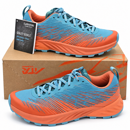 LOWA Amplux WS Women's 9 Blue Orange Trail Running Shoes New No Box