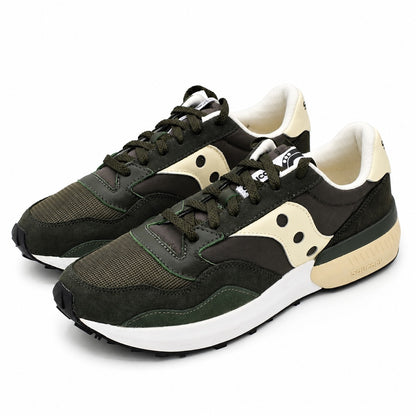 Saucony Jazz NXT Green Cream Sneakers Men's 11 Retro Running Shoes S70790-3