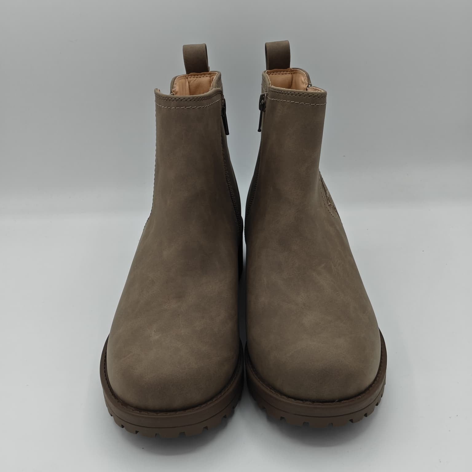 Buffalo David Bitton Anna Boots Women's Brown Pull On Memory Foam Comfort