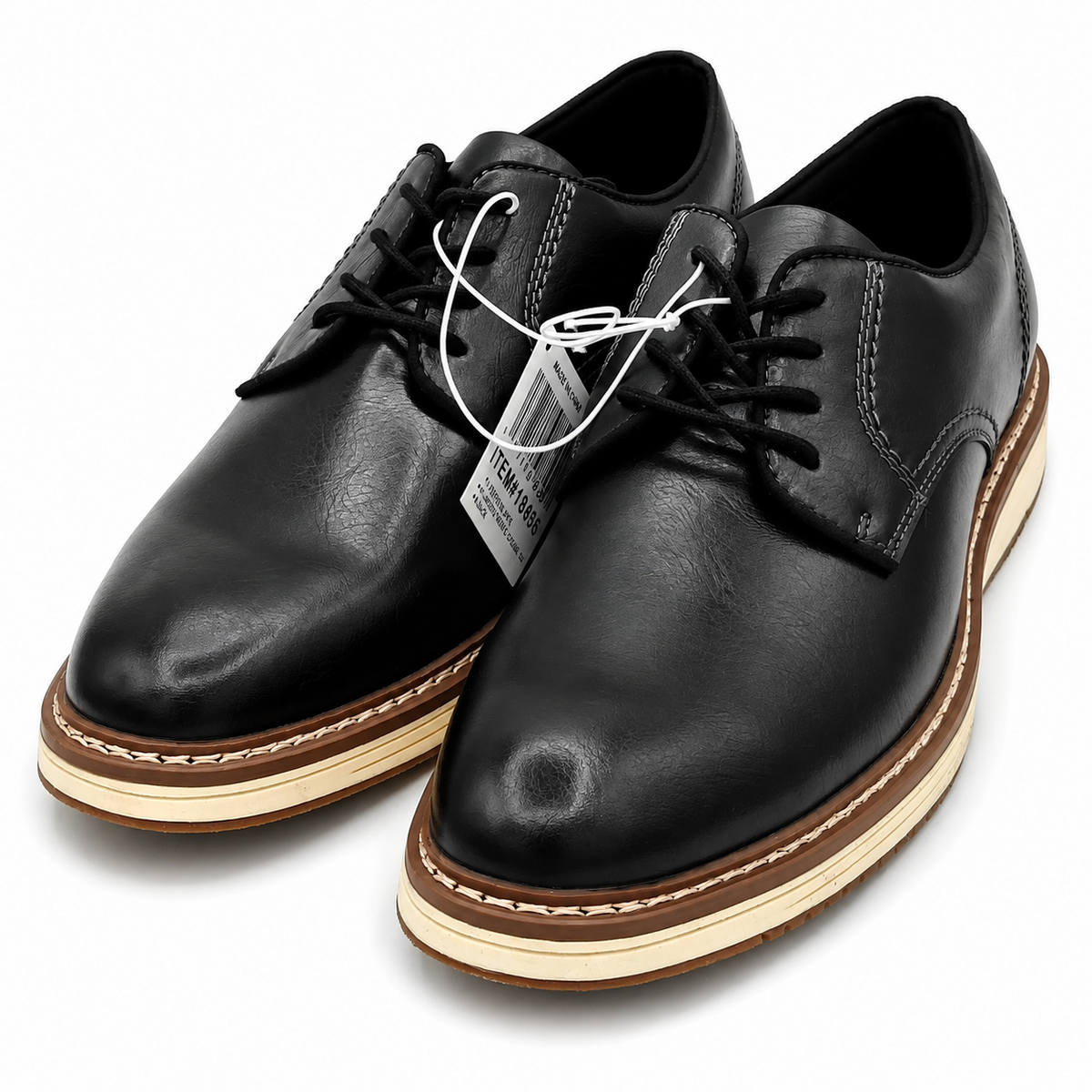 Steve Madden P-Jansen Oxford Dress Shoes Professional Brown/Black Mens Pick Size