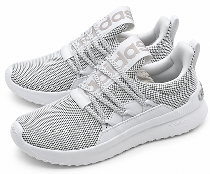 adidas Lite Racer Adapt 5.0 Men's US 8 White Grey Cloudfoam Slip-On Shoes HP6466
