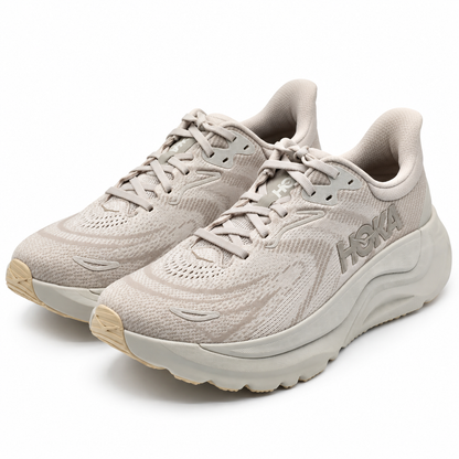 HOKA Arahi 8 Men's 9 D Grout Putty H-Frame Stability Mesh Road Running Shoes