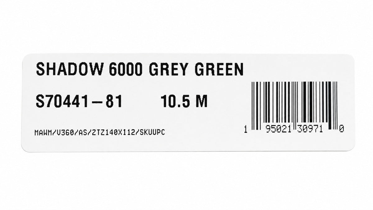 Saucony Shadow 6000 Grey Green Men's 10.5 Women's 12 Suede Sneakers S70441-81