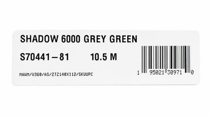 Saucony Shadow 6000 Grey Green Men's 10.5 Women's 12 Suede Sneakers S70441-81