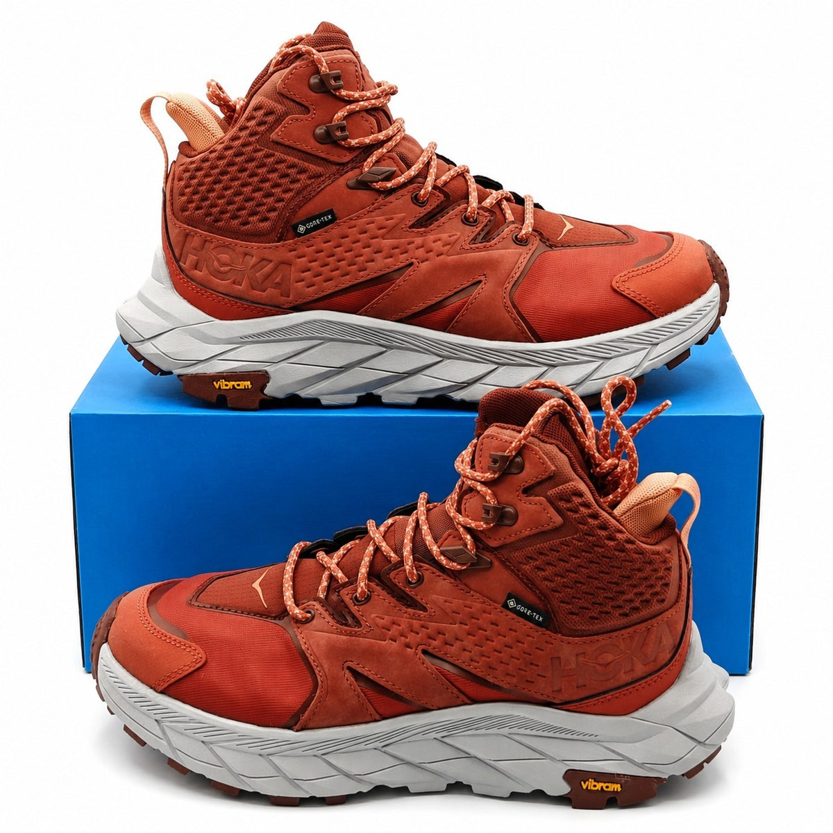 Hoka One One Women's Anacapa Mid GTX Gore-Tex Hiking Boot Shoes, Size 7 B US