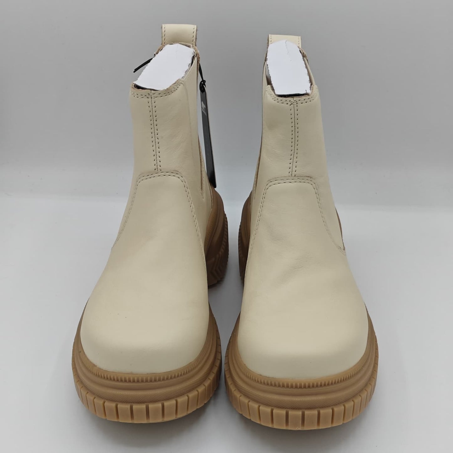 SOREL ONA AVE Chelsea Boot WP Women's Waterproof Leather Boot (Honey/Gum 16)