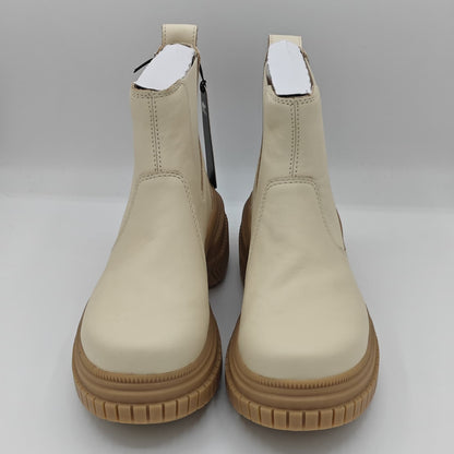 SOREL ONA AVE Chelsea Boot WP Women's Waterproof Leather Boot (Honey/Gum 16)