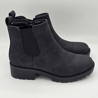 Buffalo David Bitton Anna Boots Women's Black Pull On Memory Foam Comfort - 8