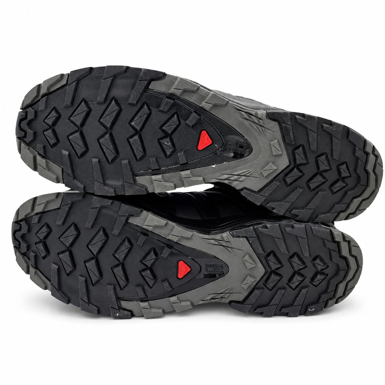Salomon XA Pro 3D V8 Wide Men's 9.5 Black Trail Running Hiking Shoes Quicklace