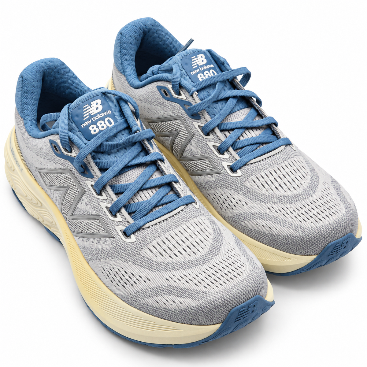 New Balance Fresh Foam X 880v15 Womens 8 B Gray Mesh Road Running Shoes W880C15