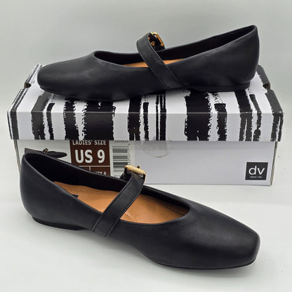 DV Dolce Vita Mulaney Flats Women's Buckle Mary Jane Black Pick Size