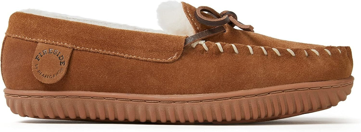 Fireside by Dearfoams Women's Alice Springs Genuine Shearling Slipper  size 9
