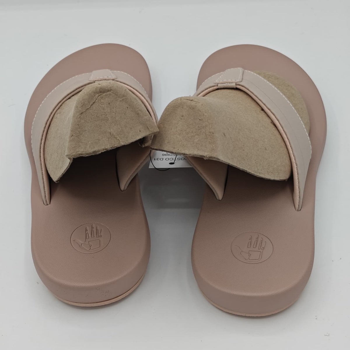 New Body Glove Women's Flip Flops Pink Sandals Comfort Padded Size 6 M