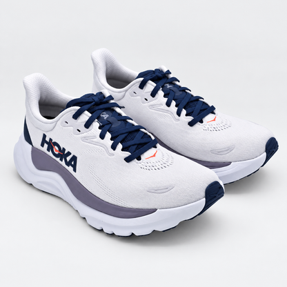 HOKA Arahi 8 Women's 7 B Starlight Glow Navy H-Frame Stability Running Shoes