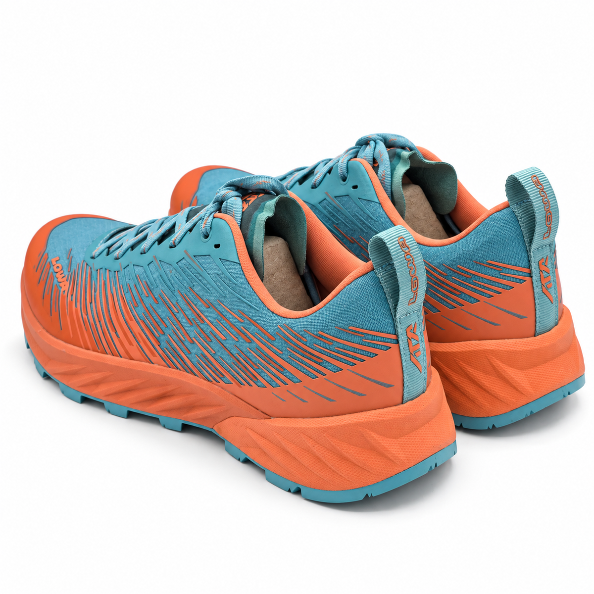 LOWA Amplux WS Women's 9 Blue Orange Trail Running Shoes New No Box