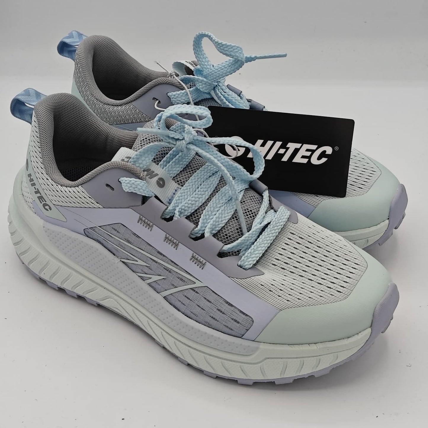 Hi-Tec Womens Trail Shoes Lightweight Hiking  Breathable Sneakers Blue