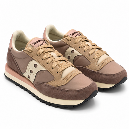 Saucony Jazz Original Women's 8.5 Tan Pink Retro Sneakers New With Box