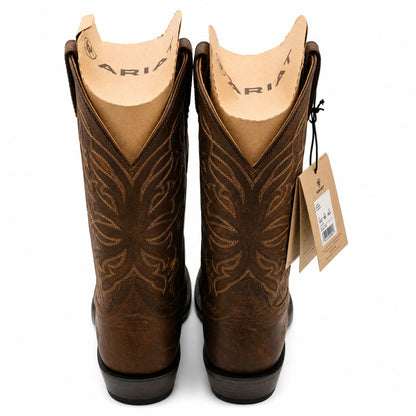 Ariat(R) Maverick Western Boots Loco Brown 10061155 ATS Almond Toe Men's 10.5D
