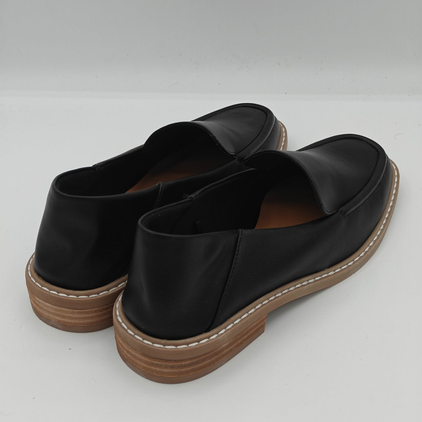 dv by Dolce Vita "Flirty" Women's Super Soft Loafer with Block Heel (Black) NEW