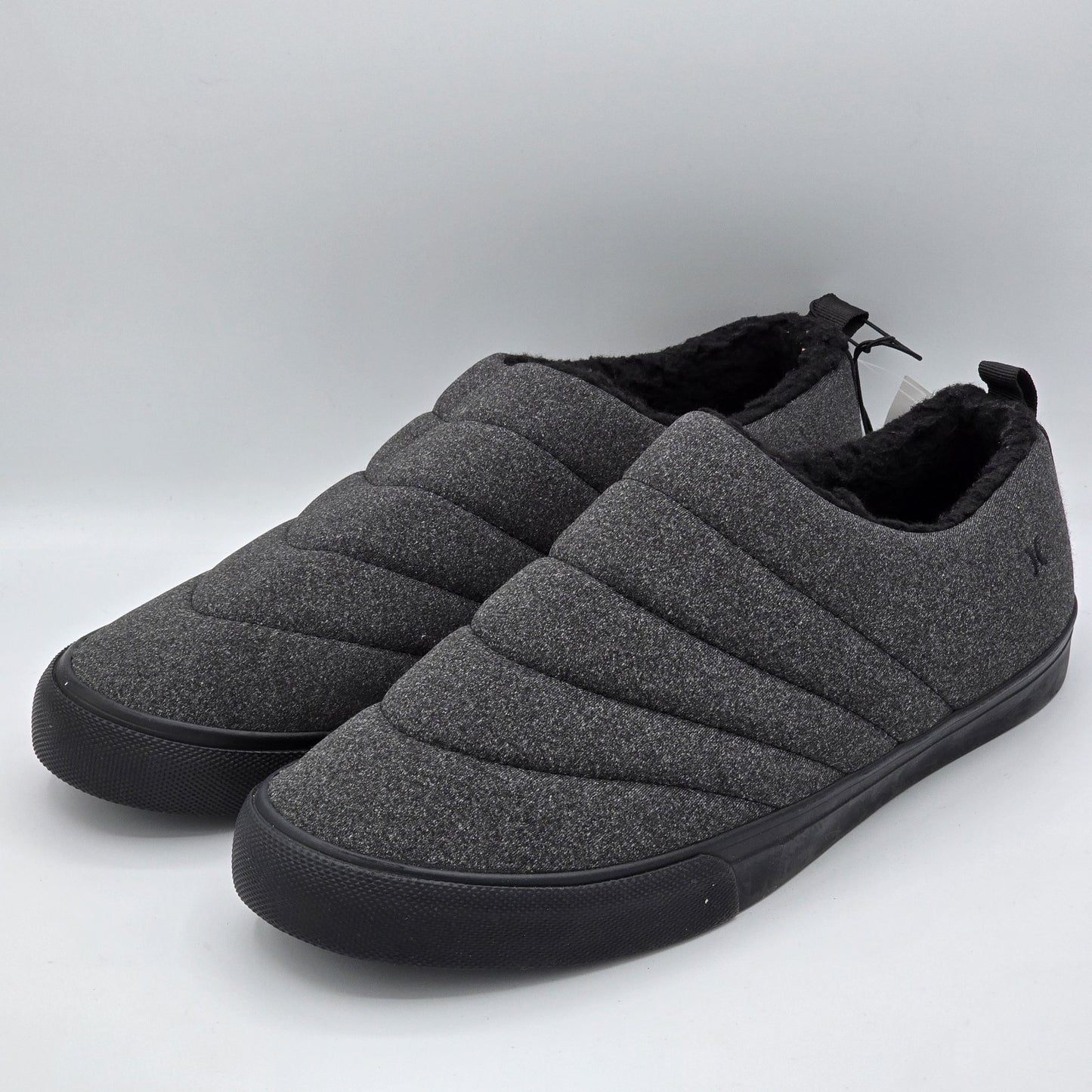 Hurley Men's ARLO PUFF Clog Charcoal Gray Slip on Casual Shoes Size 10
