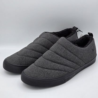 Hurley Men's ARLO PUFF Clog Charcoal Gray Slip on Casual Shoes Size 10