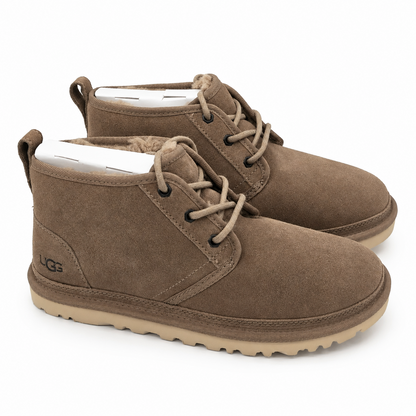 UGG Neumel Men's 8 EU 41 Hickory Brown Suede Chukka Ankle Boots 3236-HCK