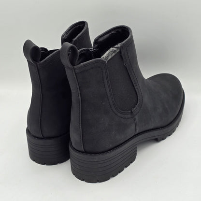 Buffalo David Bitton Anna Boots Women's Black Pull On Memory Foam Comfort - 8