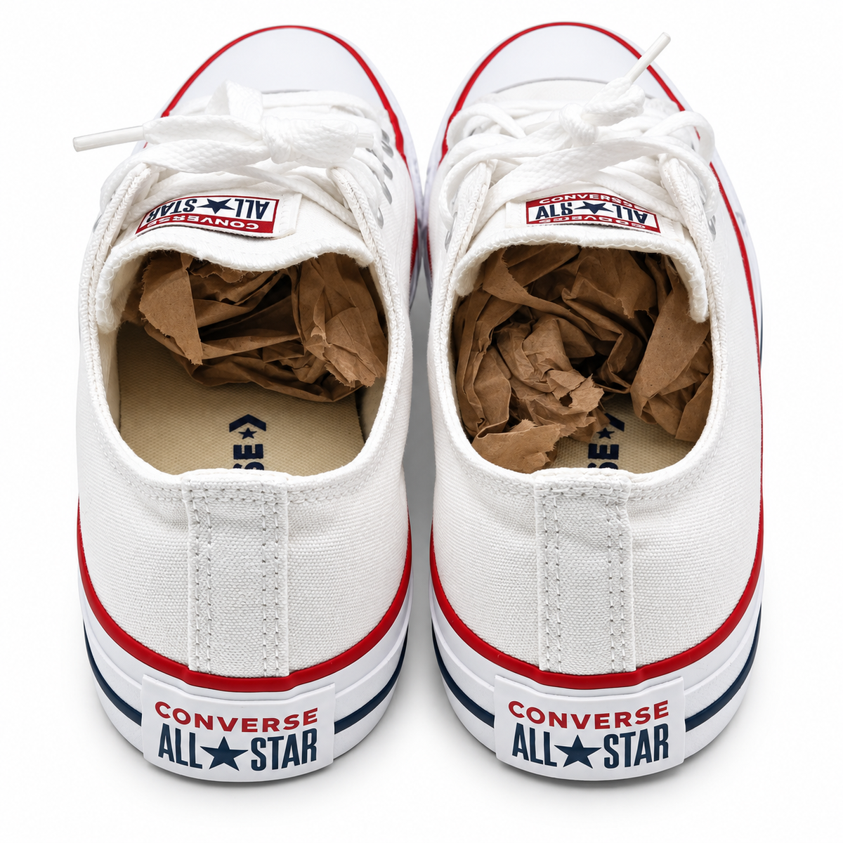 Converse Chuck Taylor All Star Men 8 White Low Top Canvas M7652C Shoes Retro