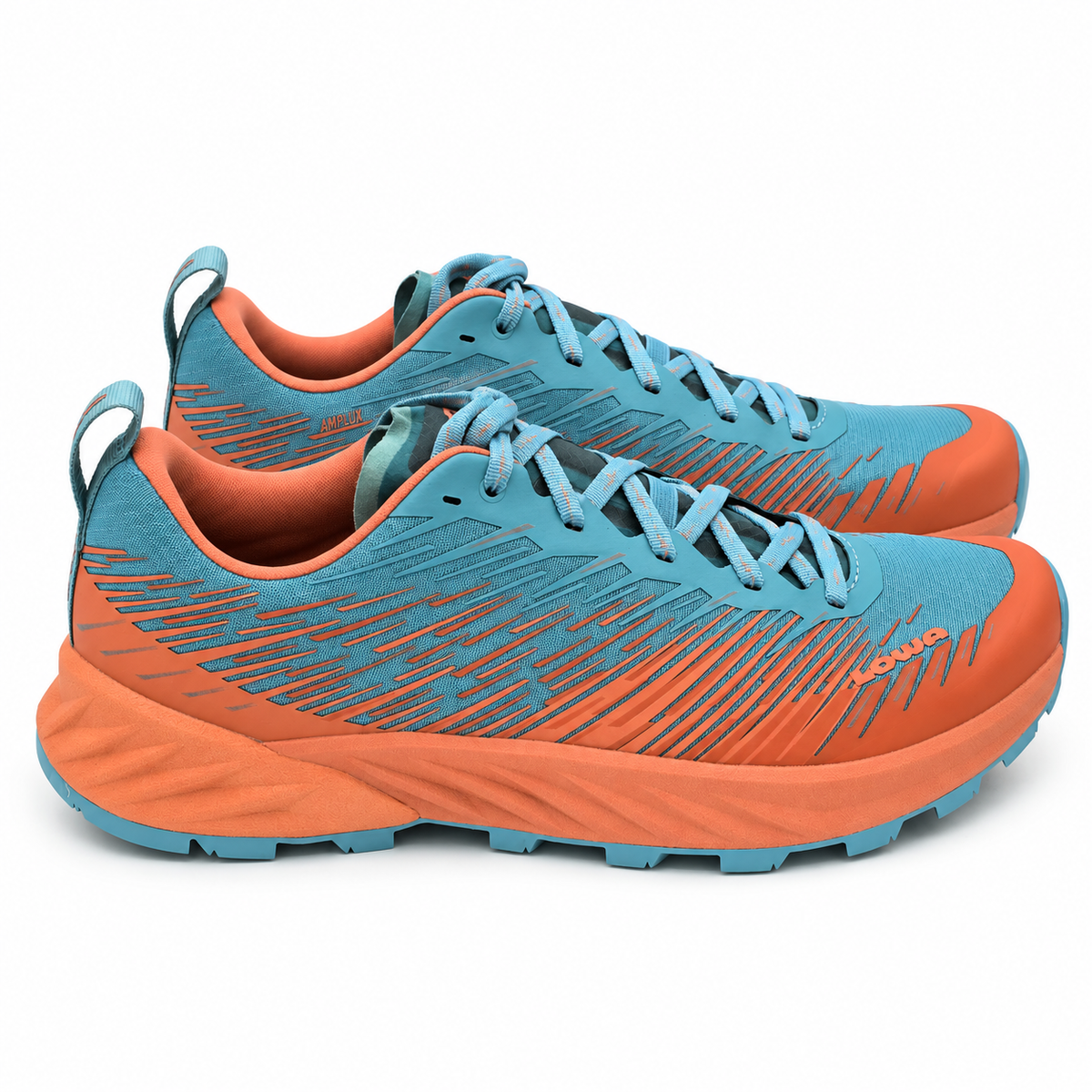 LOWA Amplux WS Women's 9 Blue Orange Trail Running Shoes New No Box