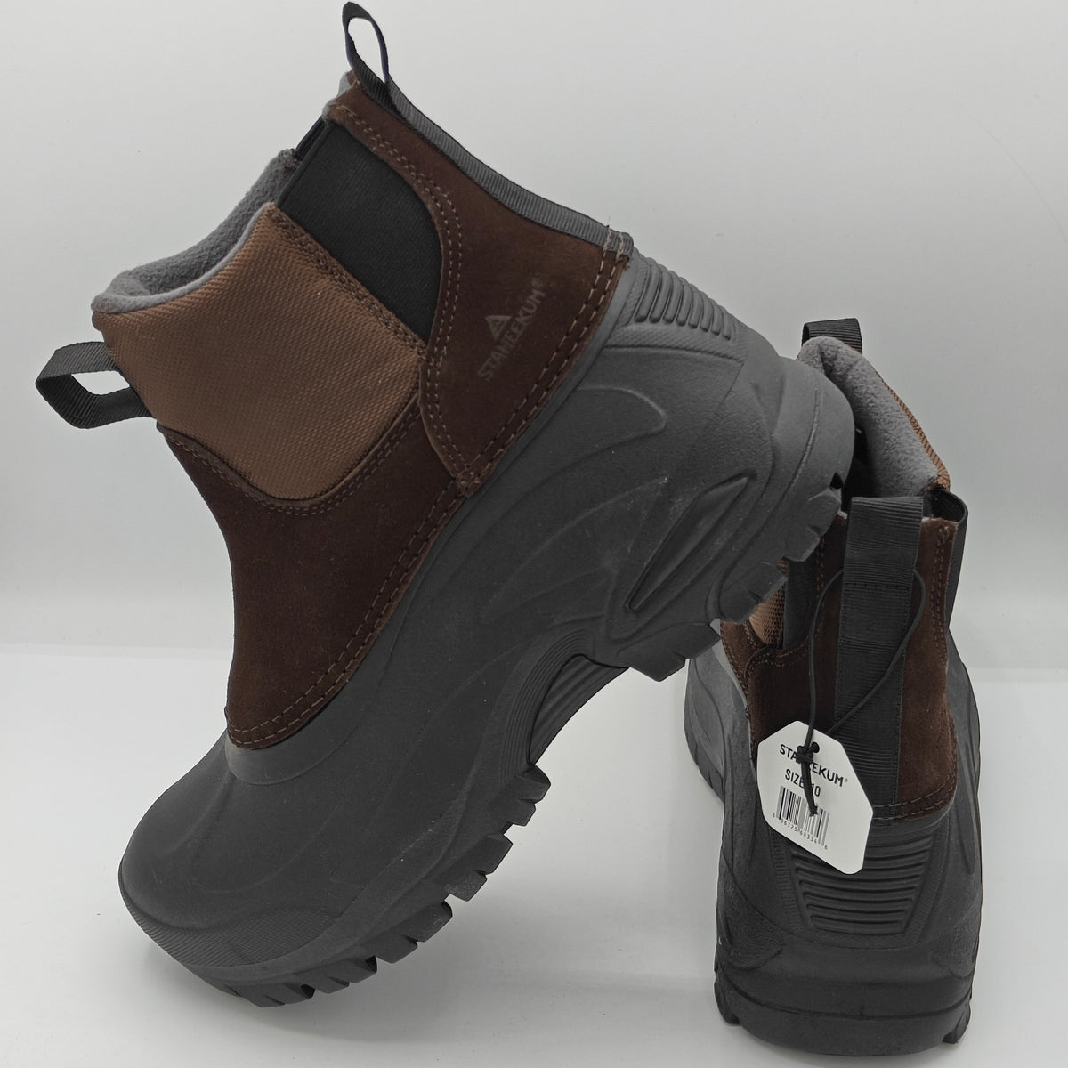 Staheekum Men's Yukon 3M Thinsulate Winter Snow Boots ( BROWN)