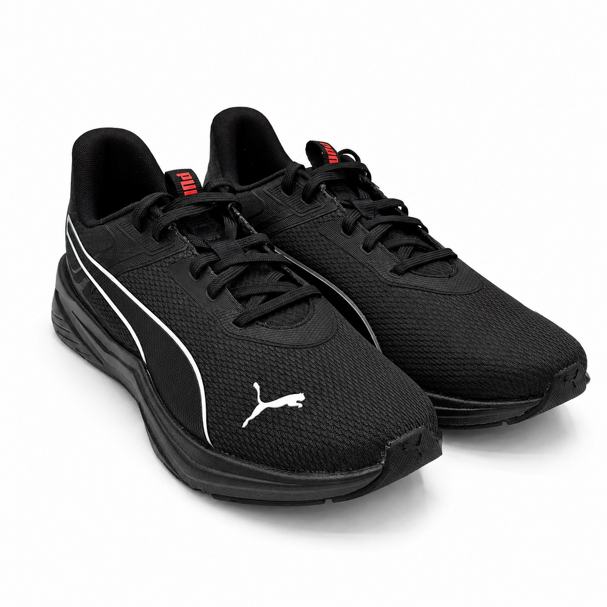 PUMA "Disperse Sneaker" Men's Lightweight Optimal Comfort SOFTFOAM (Black )