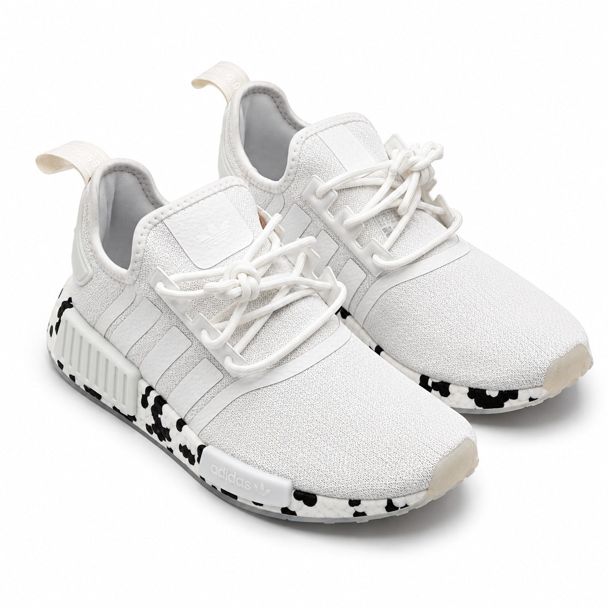 adidas Originals NMD_R1 GZ4307 White Black Boost Sneakers Men's Size 8.5