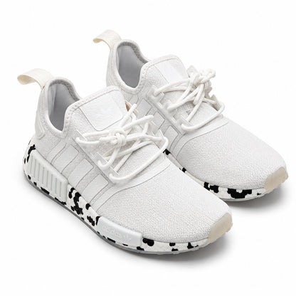 adidas Originals NMD_R1 GZ4307 White Black Boost Sneakers Men's Size 8.5
