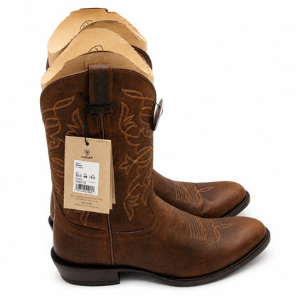 Ariat(R) Maverick Western Boots Loco Brown 10061155 ATS Almond Toe Men's 10.5D