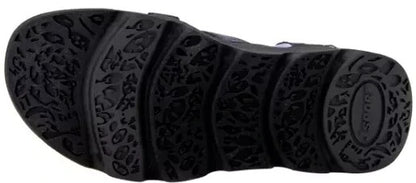 Jsport KAIA Women's Sports Sandal - Adjustable Straps (Black/Purple) Pick Size