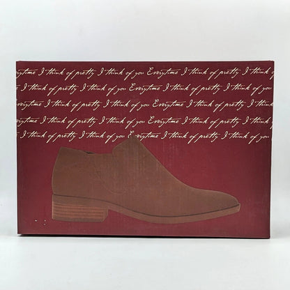 Kensie "Sammy" Faux Pebbled Leather w/ Block Heel & Side Zip Closure (Brown) NEW