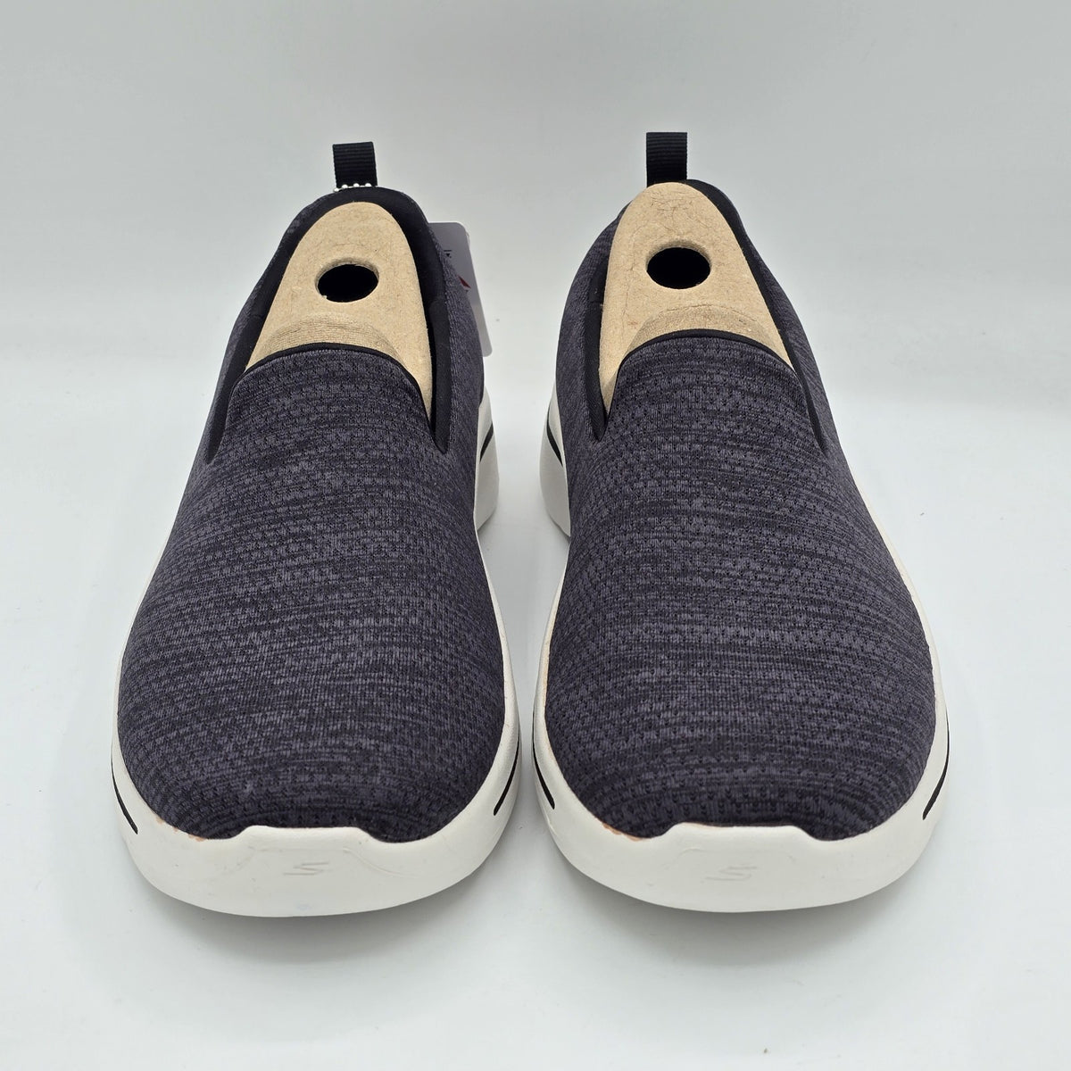 Skechers Go Walk Arch Fit Jersey Slip On Walking Shoes BKW 7.5 Wide Women's