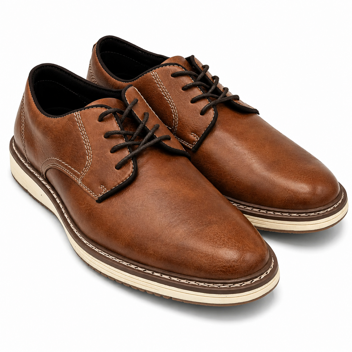 Steve Madden P-Jansen Oxford Dress Shoes Professional Brown/Black Mens Pick Size