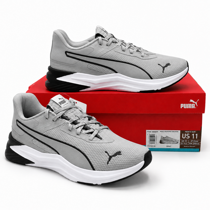 PUMA "Disperse Sneaker" Men's Lightweight Optimal Comfort SOFTFOAM (Gray)