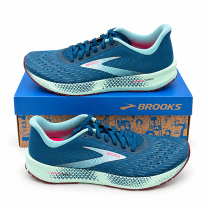 Brooks Hyperion Tempo Women's 9 Blue Coral DNA Flash Lightweight Running Shoes