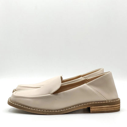 dv by Dolce Vita "Flirty" Women's Super Soft Loafer with Block Heel (Ivory) NEW